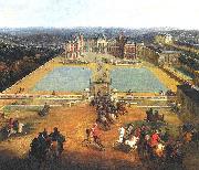 Painting of the Chateau de Meudon, unknow artist